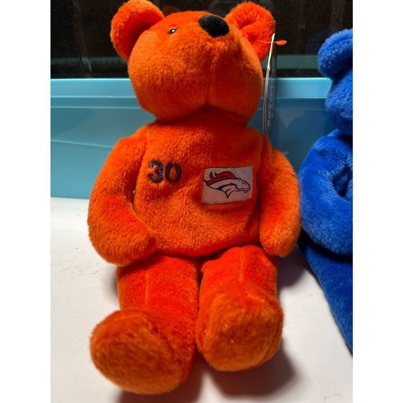 Salvino’s Bammers Broncos Bears Orange and Blue Davis 30 and Elway 7 - Picture 2 of 7